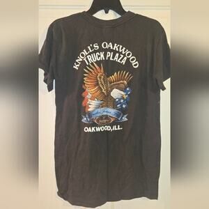 Vintage 90s Faded Truckers Choice King Of The Road Tshirt Size L